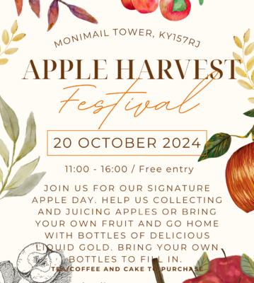 The last two events this year: Apple Day and Fermentation Workshop.