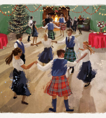 Christmas Ceilidh in Letham hall